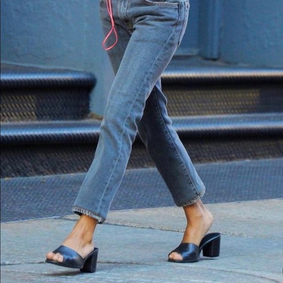 Steve Madden Black Mules - Picture 2 of 8